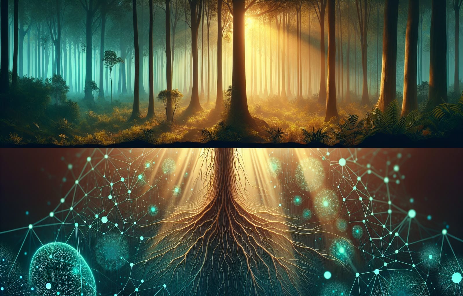 ความลับของการสื่อสารระหว่างต้นไม้ผ่านรากและเชื้อรา coverblog 294